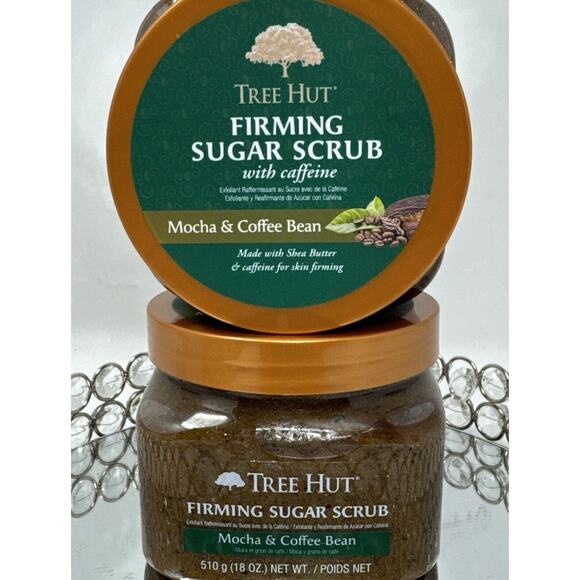 Lot of 2 Tree Hut Firming Sugar Scrub Mocha & Coffee Bean~New Rare -~ HTF - Picture 4 of 5